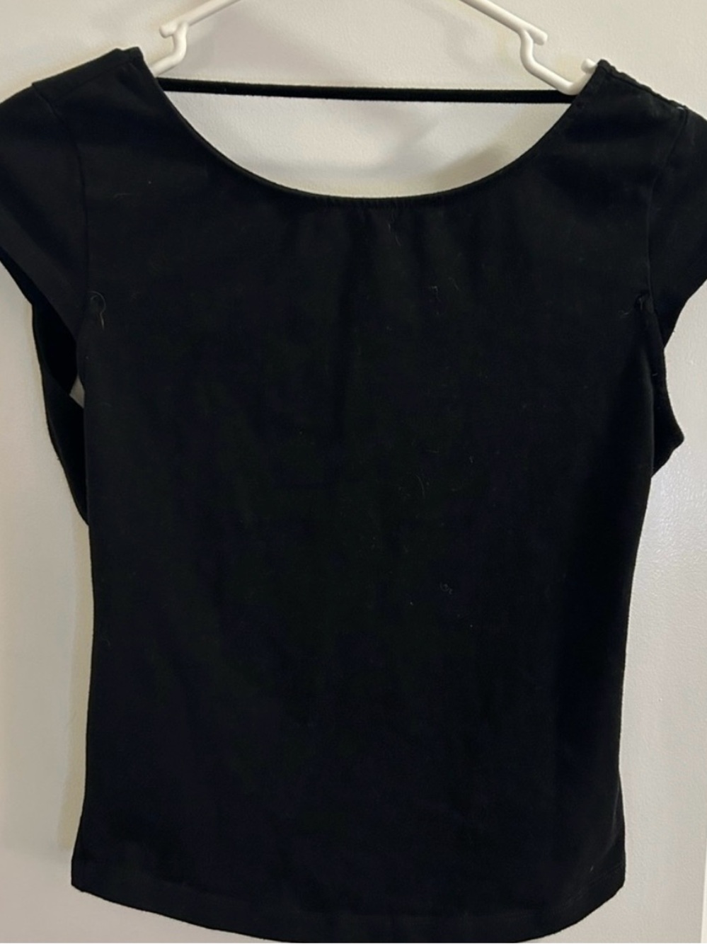 Garage Black Scoop Neck Tank Top